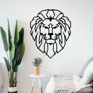 Lion Wall Decor, Lion Metal Wall Art, Metal Wall Decor