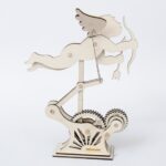 Laser Cutting Angel with Bow and Arrow and CNC Cutting