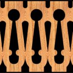 Decorative Baluster Railing 11 Pattern PDF File