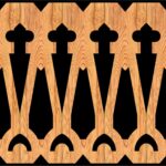 Decorative Baluster Railing 13 Pattern PDF File