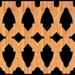 Decorative Baluster Railing 14 Pattern PDF File