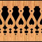 Decorative Baluster Railing 19 Pattern PDF File