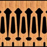 Decorative Baluster Railing 20 Pattern PDF File