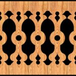 Decorative Baluster Railing 21 Pattern PDF File