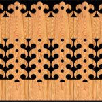 Decorative Baluster Railing 25 Pattern PDF File