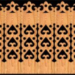 Decorative Baluster Railing 27 Pattern PDF File