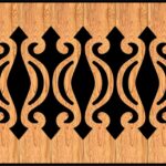 Decorative Baluster Railing 32 Pattern PDF File