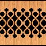 Decorative Baluster Railing 35 Pattern PDF File