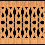 Decorative Baluster Railing 42 Pattern PDF File