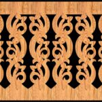 Decorative Baluster Railing 43 Pattern PDF File