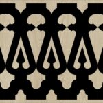 Decorative Baluster Railing 55 Pattern PDF File