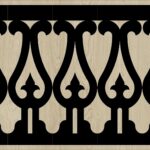 Decorative Baluster Railing 56 Pattern PDF File