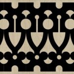 Decorative Baluster Railing 58 Pattern PDF File