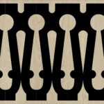 Decorative Baluster Railing 60 Pattern PDF File