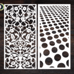 Decorative Screen Panel 21 CDR DXF Laser Cut Free Vector