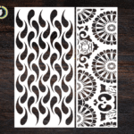 Decorative Screen Panel 22 CDR DXF Laser Cut Free Vector