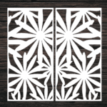 Decorative Screen Panel 28 CDR DXF Laser Cut Free Vector