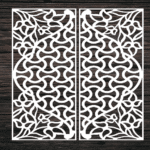 Decorative Screen Panel 33 CDR DXF Laser Cut Free Vector