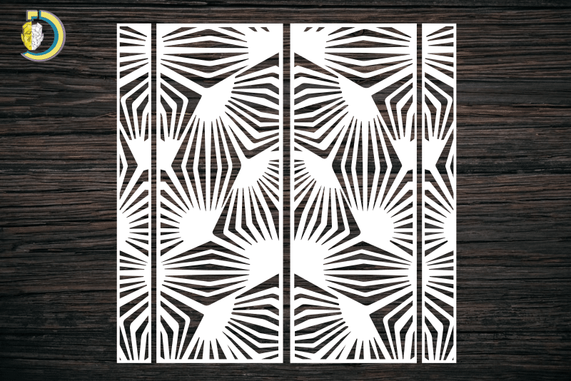 Decorative Screen Panel 42 CDR DXF Laser Cut Free Vector