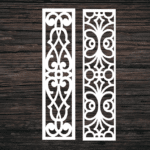 Decorative Screen Panel 49 CDR DXF Laser Cut Free Vector