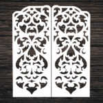 Decorative Screen Panel 52 CDR DXF Laser Cut Free Vector