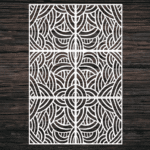 Decorative Screen Panel 66 CDR DXF Laser Cut Free Vector