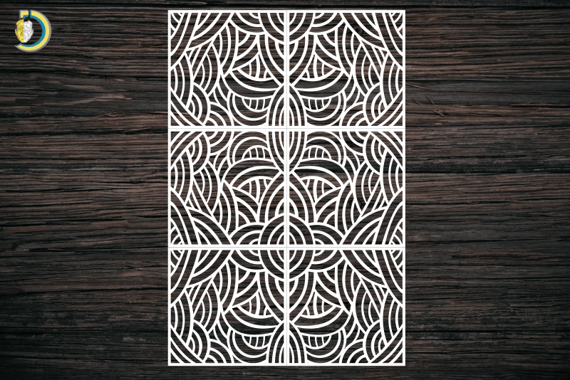 Decorative Screen Panel 66 CDR DXF Laser Cut Free Vector