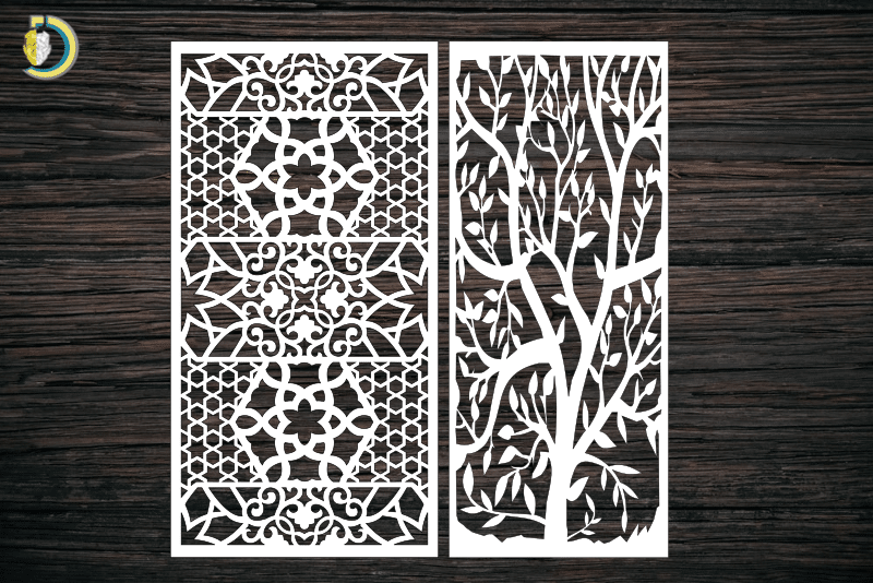 Decorative Screen Panel 70 CDR DXF Laser Cut Free Vector