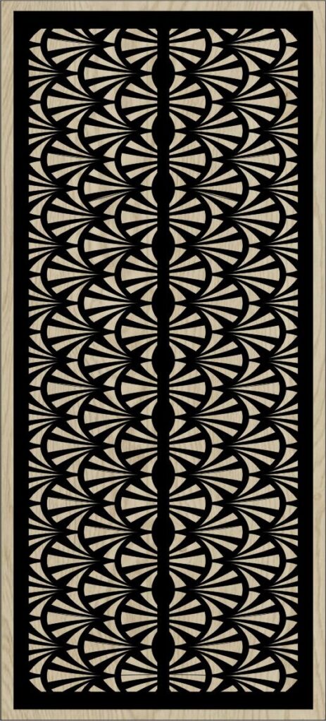 Decorative Slotted Panel 103 Pattern PDF File