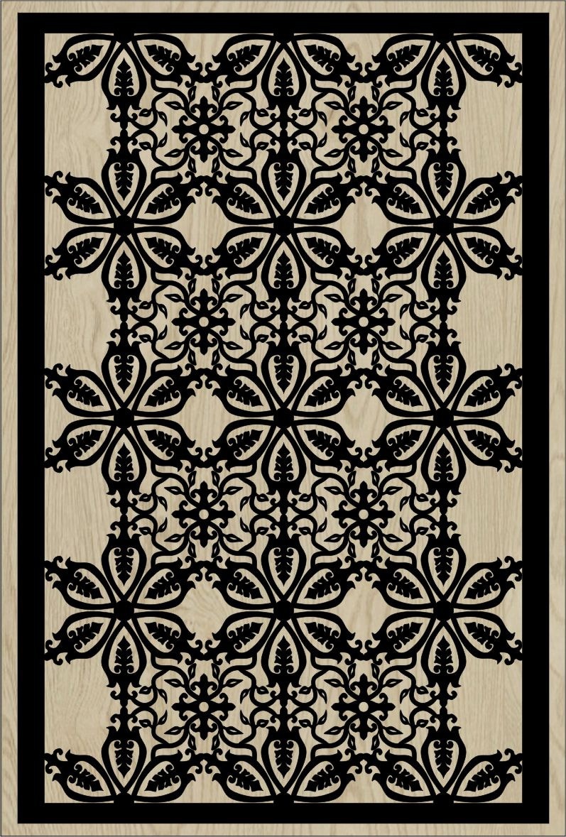 Decorative Slotted Panel 114 Pattern PDF File