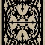 Decorative Slotted Panel 116 Pattern PDF File