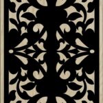 Decorative Slotted Panel 117 Pattern PDF File