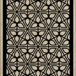 Decorative Slotted Panel 119 Pattern PDF File