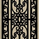 Decorative Slotted Panel 123 Pattern PDF File