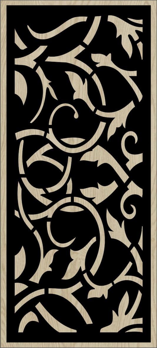 Decorative Slotted Panel 131 Pattern PDF File