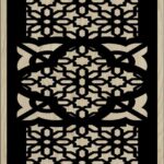 Decorative Slotted Panel 134 Pattern PDF File