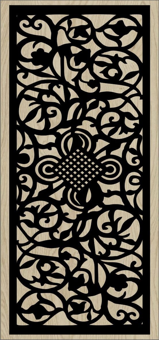 Decorative Slotted Panel 140 Pattern PDF File