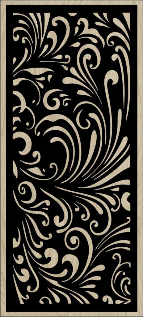 Decorative Slotted Panel 150 Pattern PDF File