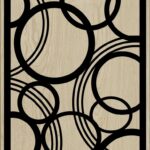 Decorative Slotted Panel 153 Pattern PDF File