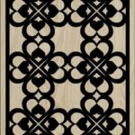 Decorative Slotted Panel 161 Pattern PDF File