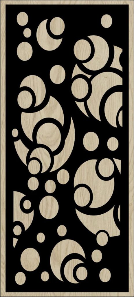 Decorative Slotted Panel 163 Pattern PDF File