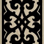 Decorative Slotted Panel 165 Pattern PDF File