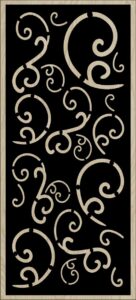 Decorative Slotted Panel 169 Pattern PDF File