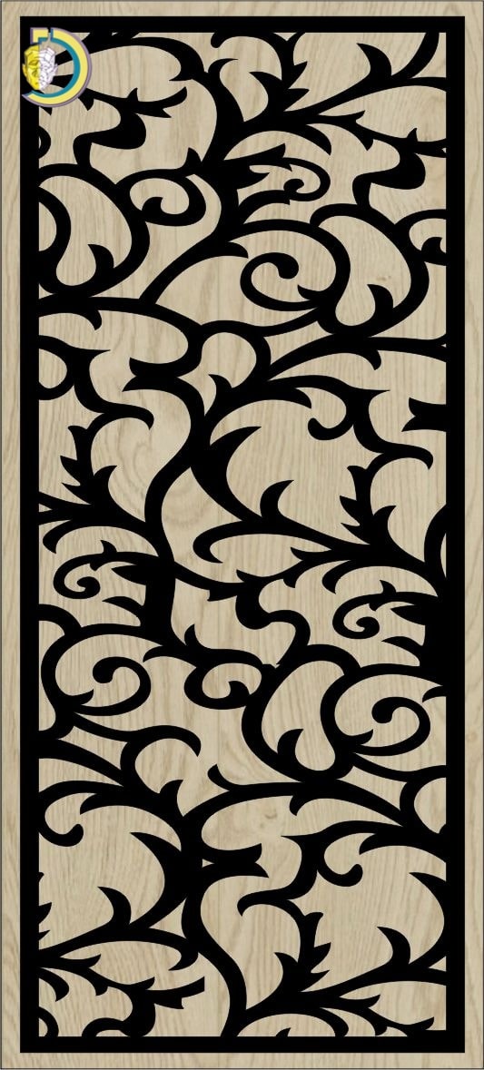 Decorative Slotted Panel 176 Pattern PDF File