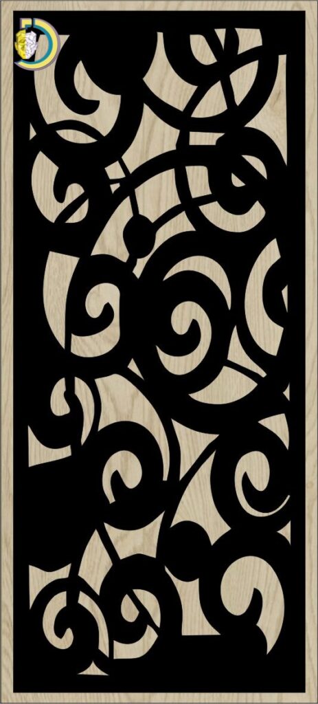 Decorative Slotted Panel 177 Pattern PDF File