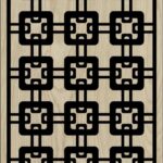 Decorative Slotted Panel 178 Pattern PDF File