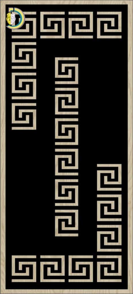 Decorative Slotted Panel 182 Pattern PDF File