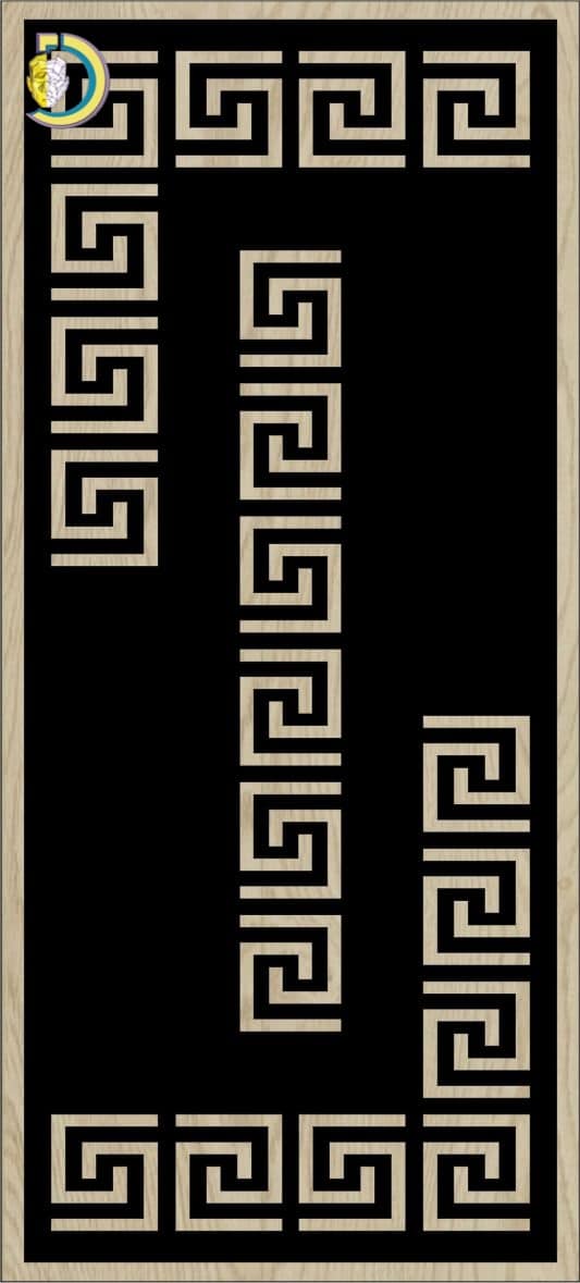 Decorative Slotted Panel 182 Pattern PDF File