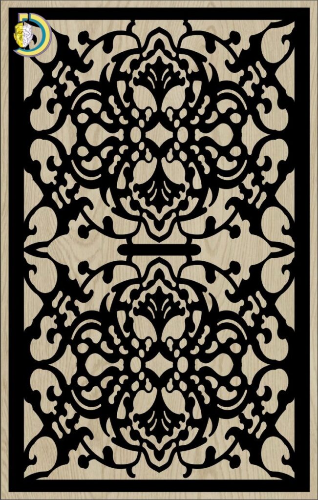 Decorative Slotted Panel 185 Pattern PDF File