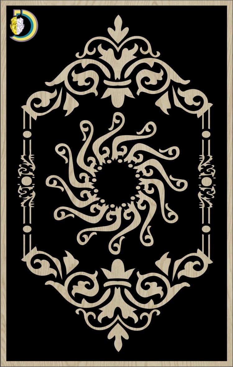 Decorative Slotted Panel 186 Pattern PDF File